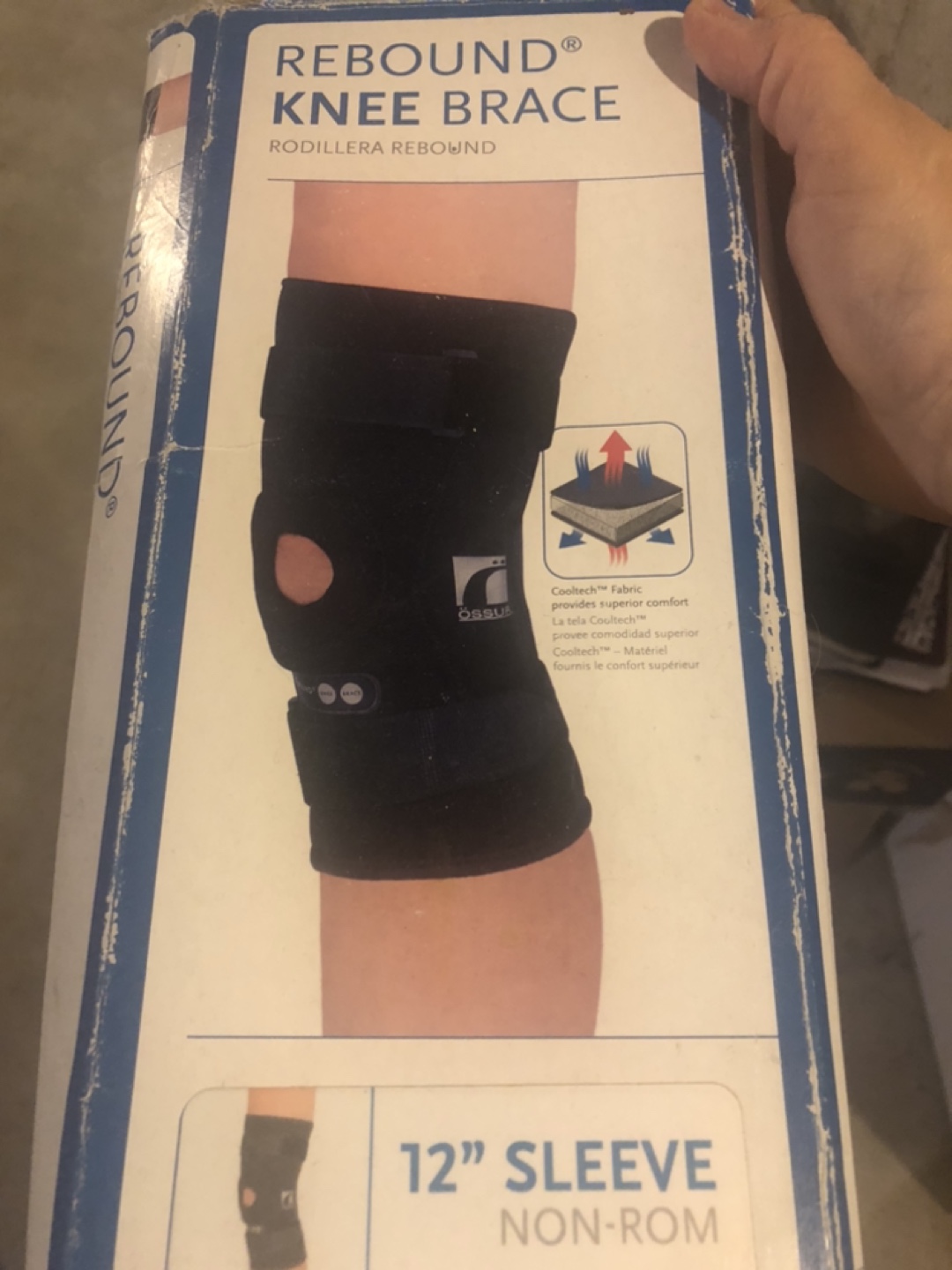Össur Rebound Knee Brace - 12" Sleeve, Non-ROM