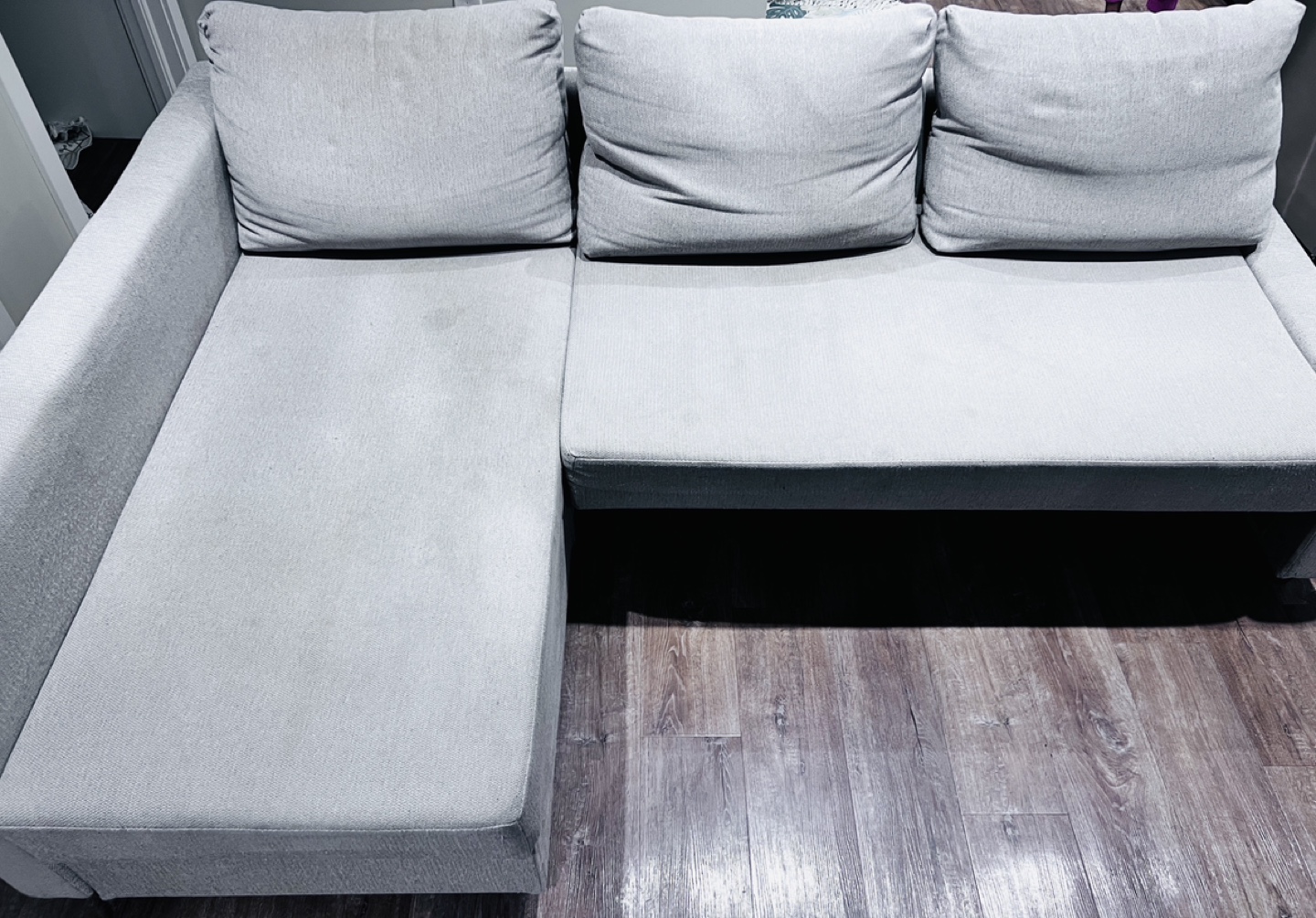 Grey IKEA Friheten Corner Sofa-Bed - photo 4