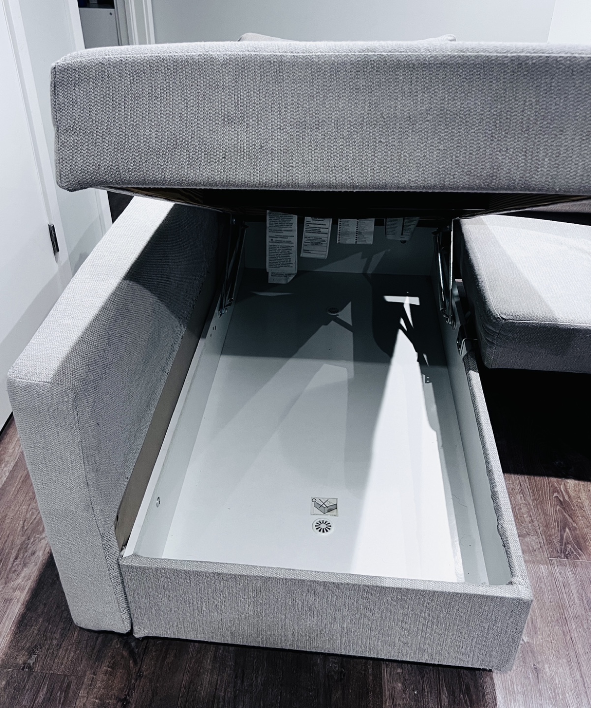 Grey IKEA Friheten Corner Sofa-Bed - photo 3