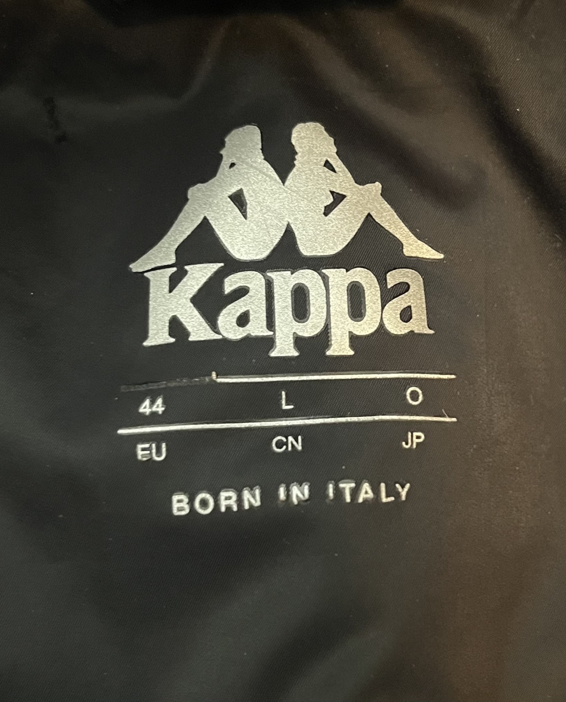 Kappa Black  Hoodie Jacket Size Large - photo 5