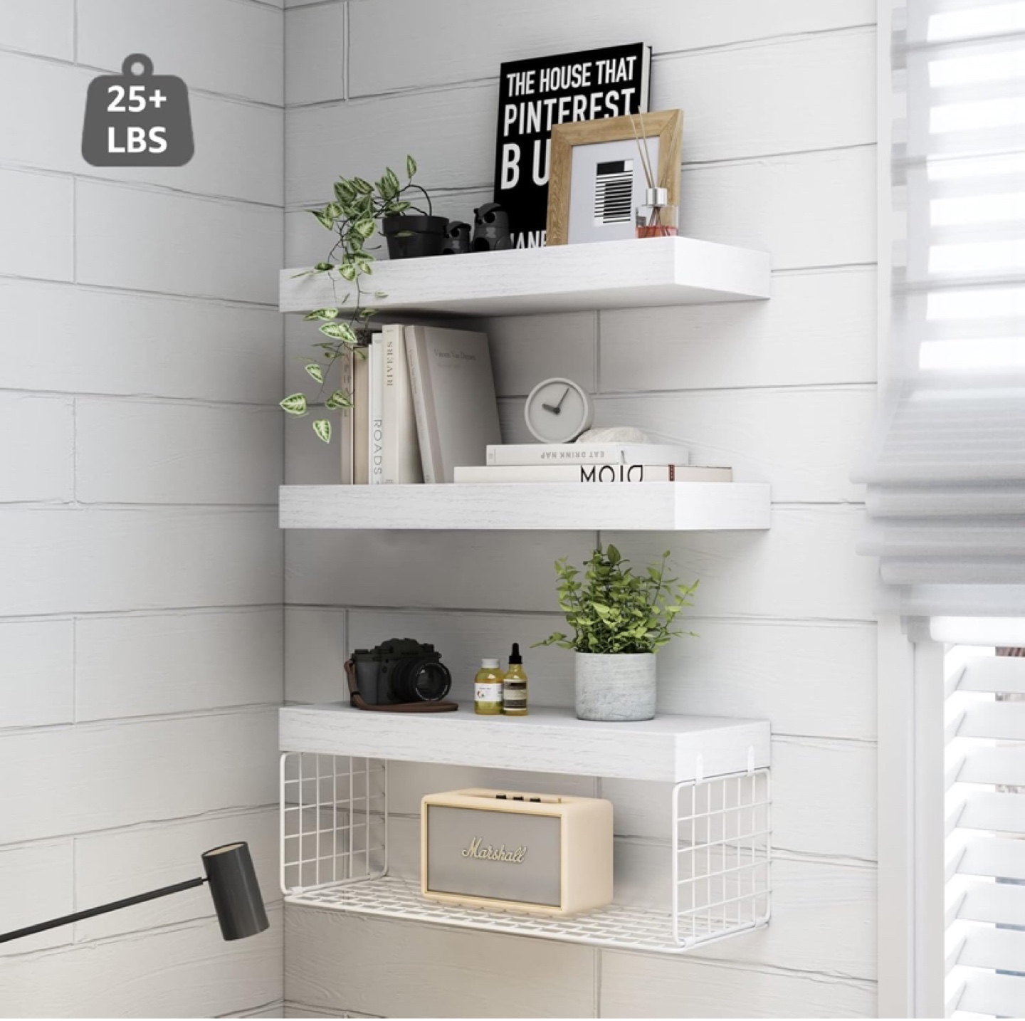 Wall Mounted Floating Shelves Set of 3 - New - photo 4