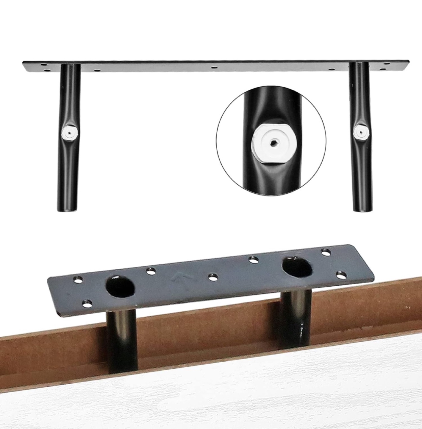 Wall Mounted Floating Shelves Set of 3 - New - photo 5