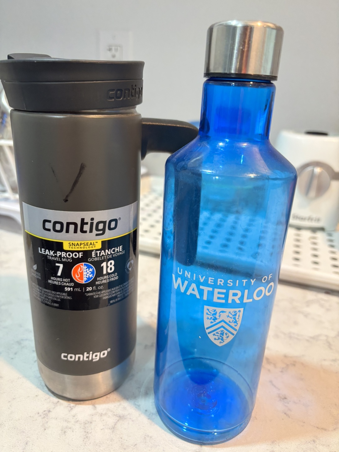 Contigo Travel Mug and Water Bottle #freecycle