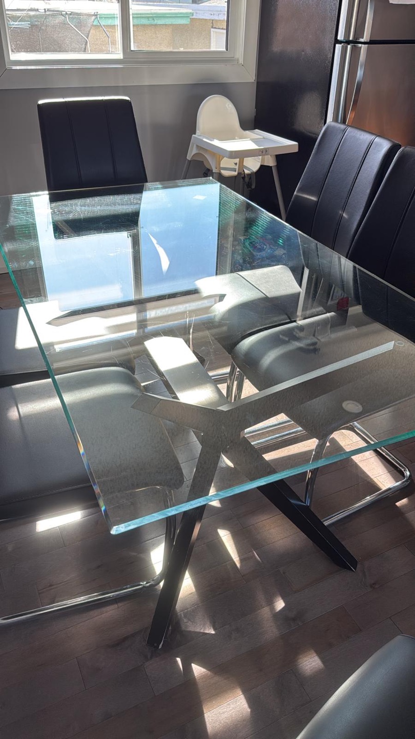Glass Dining Table - photo 2
