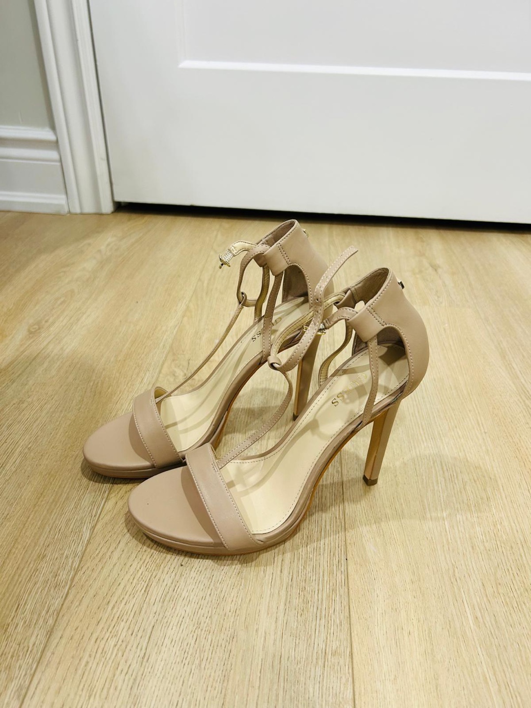 Nude coloured Guess Heels
