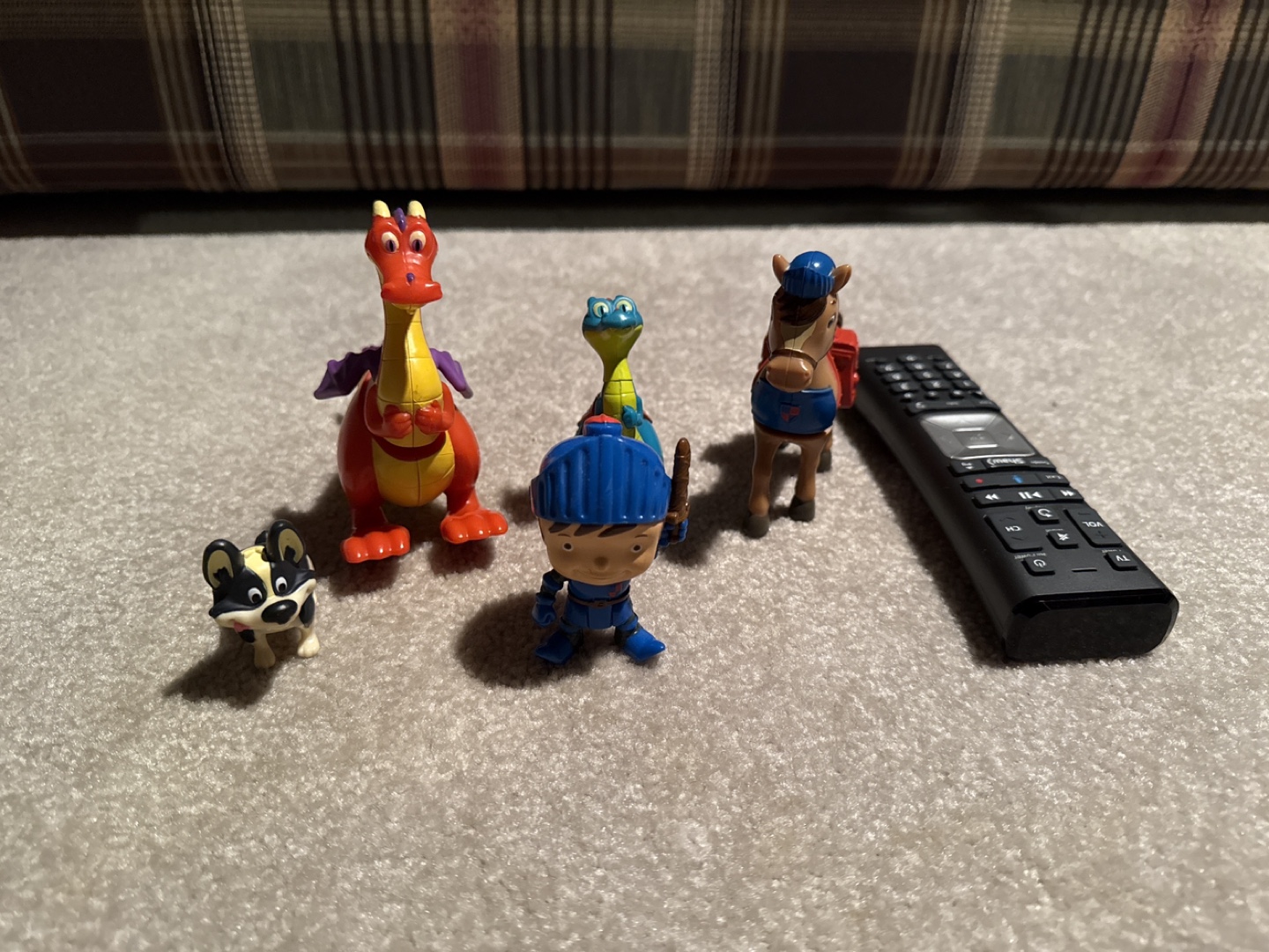 Lot of 5 Mike the Knight Figurines