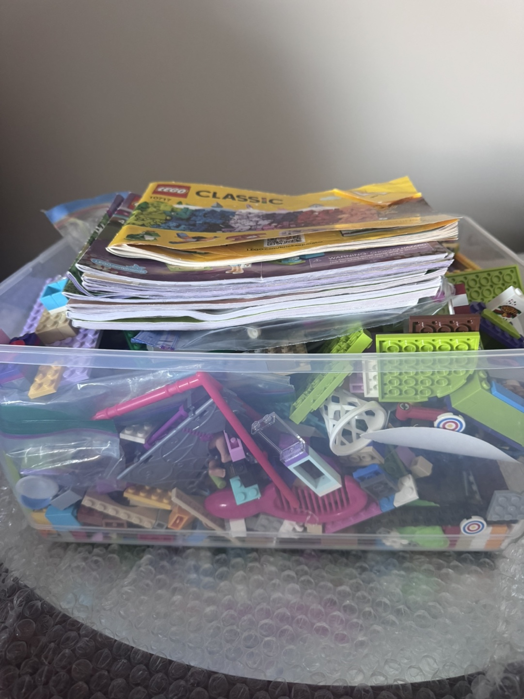 Lego Loose Bricks & Instruction Manuals