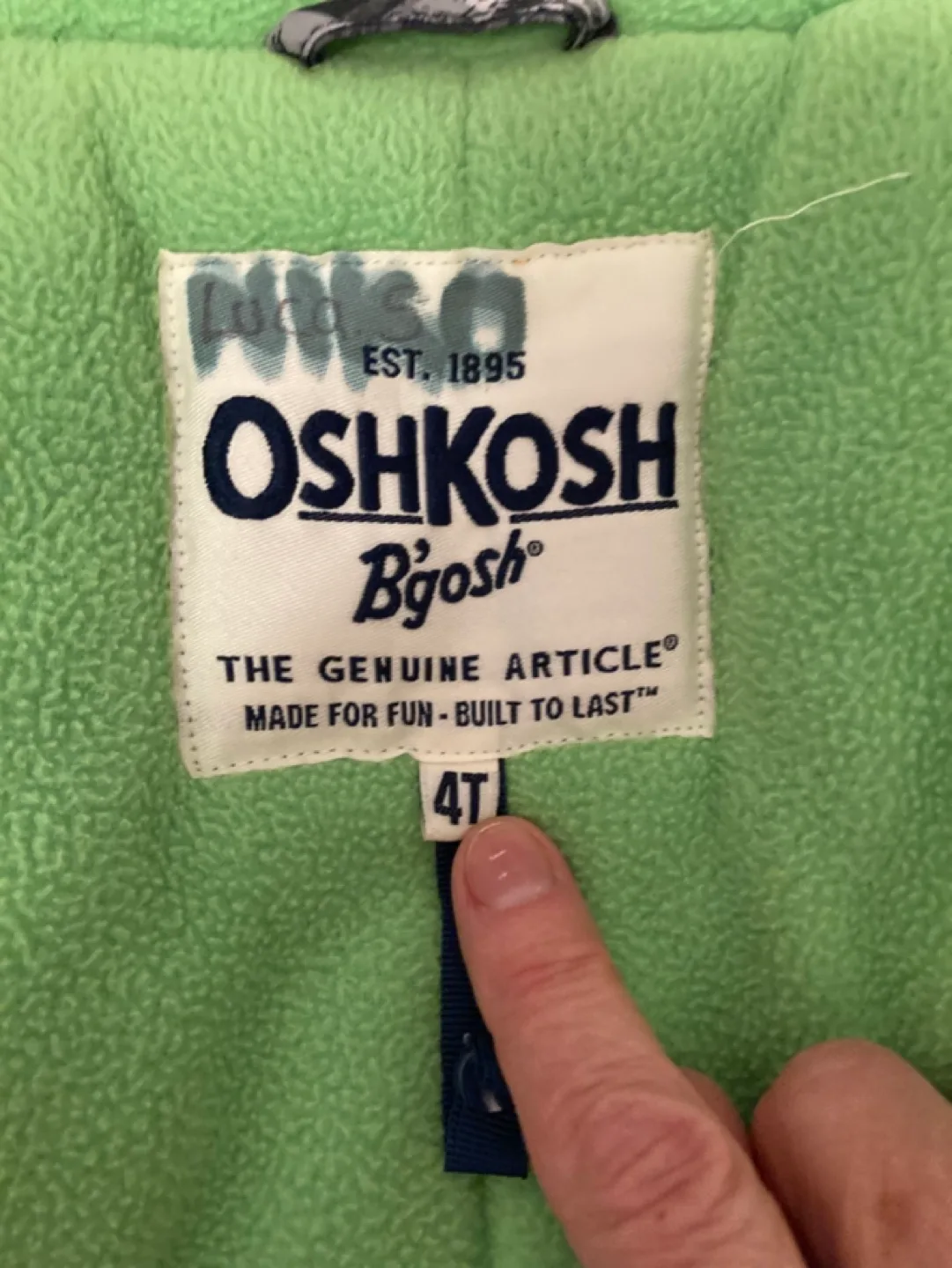 4T Kids' Snow jacket- Size 4T image indicator(6)