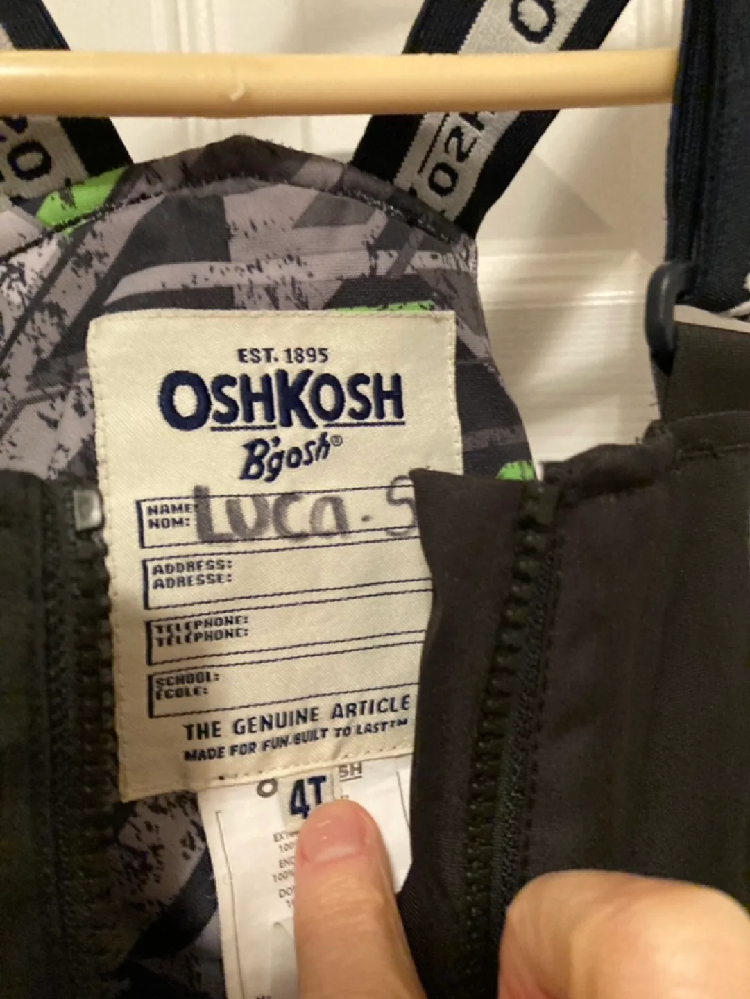 ✨Summer sale! Kids Snow Pants 4T image indicator(3)