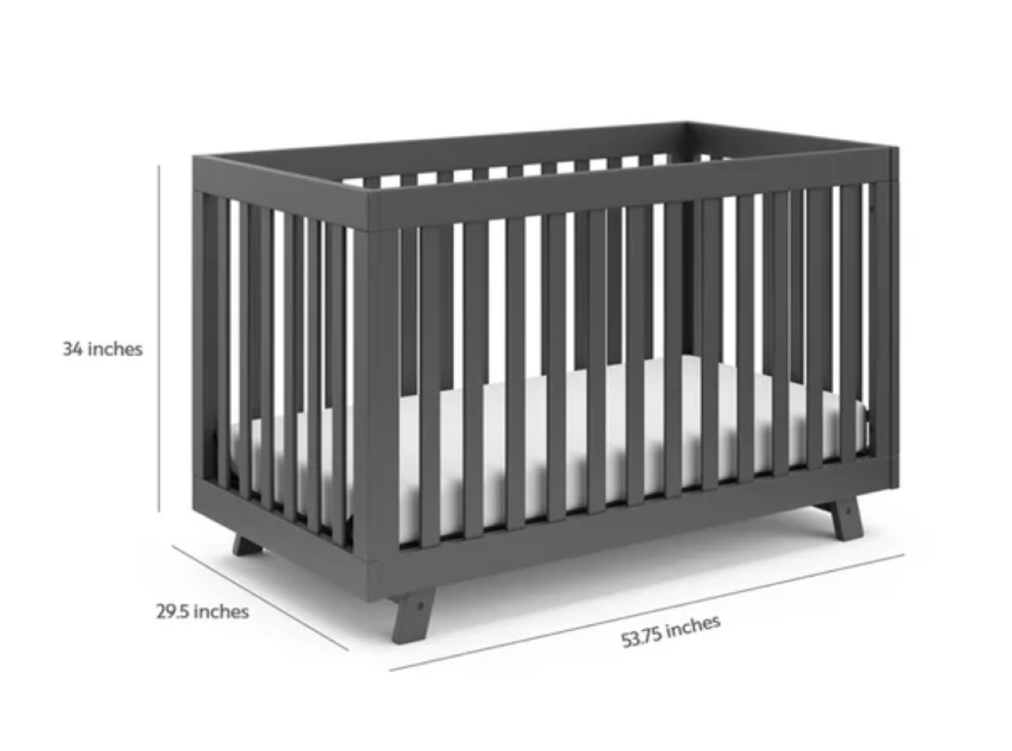 Crib - Grey - photo 3