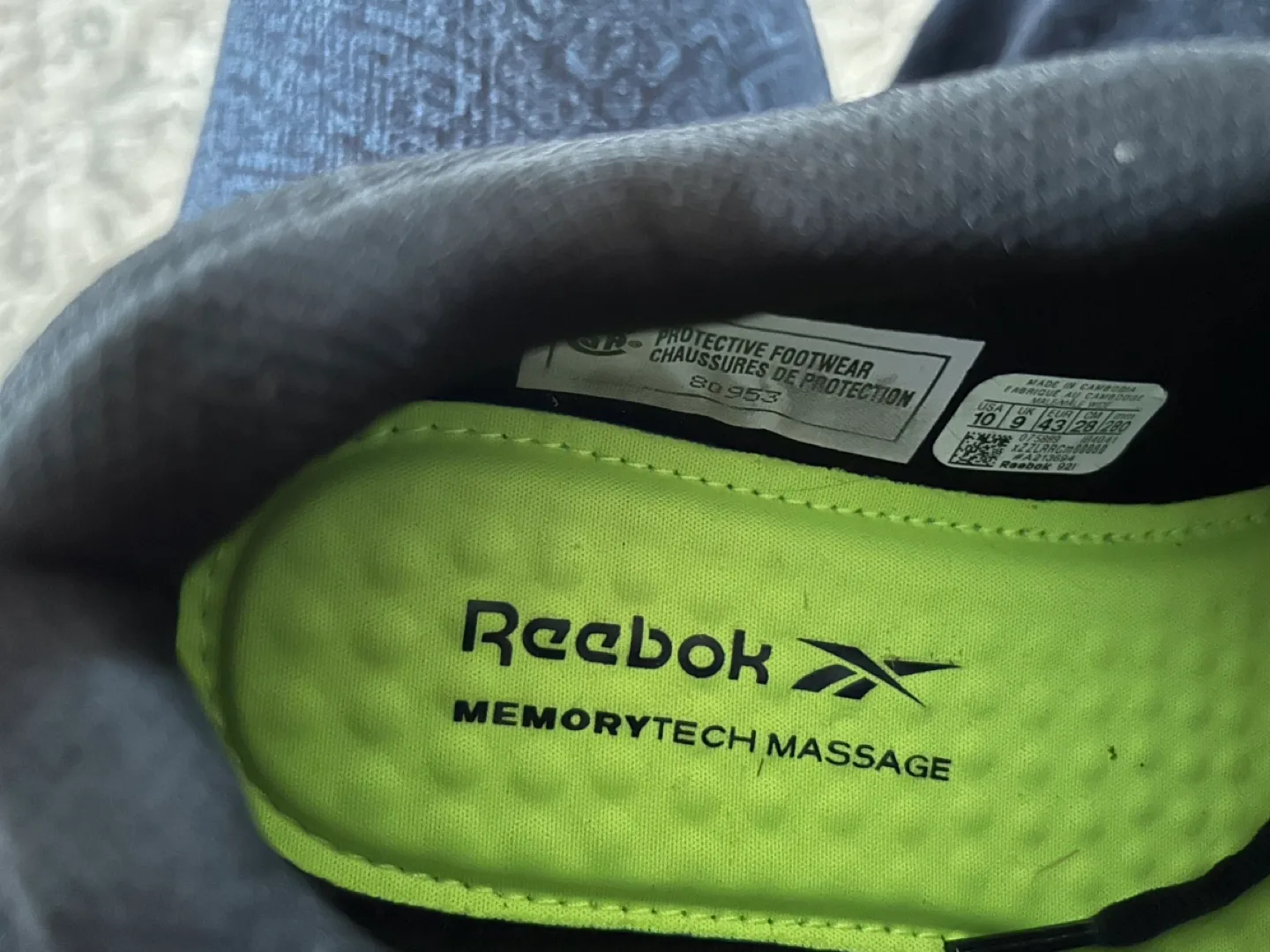 Reebok Work Z195-14 Safety Shoes - Size 10W image indicator(4)