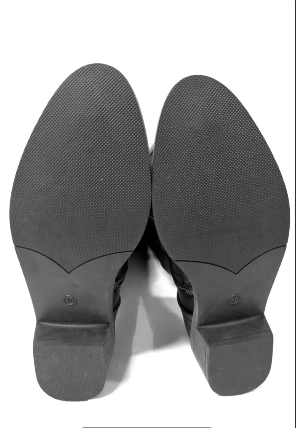 Women's Vegan Leather Calf-High Heeled Boots image indicator(6)