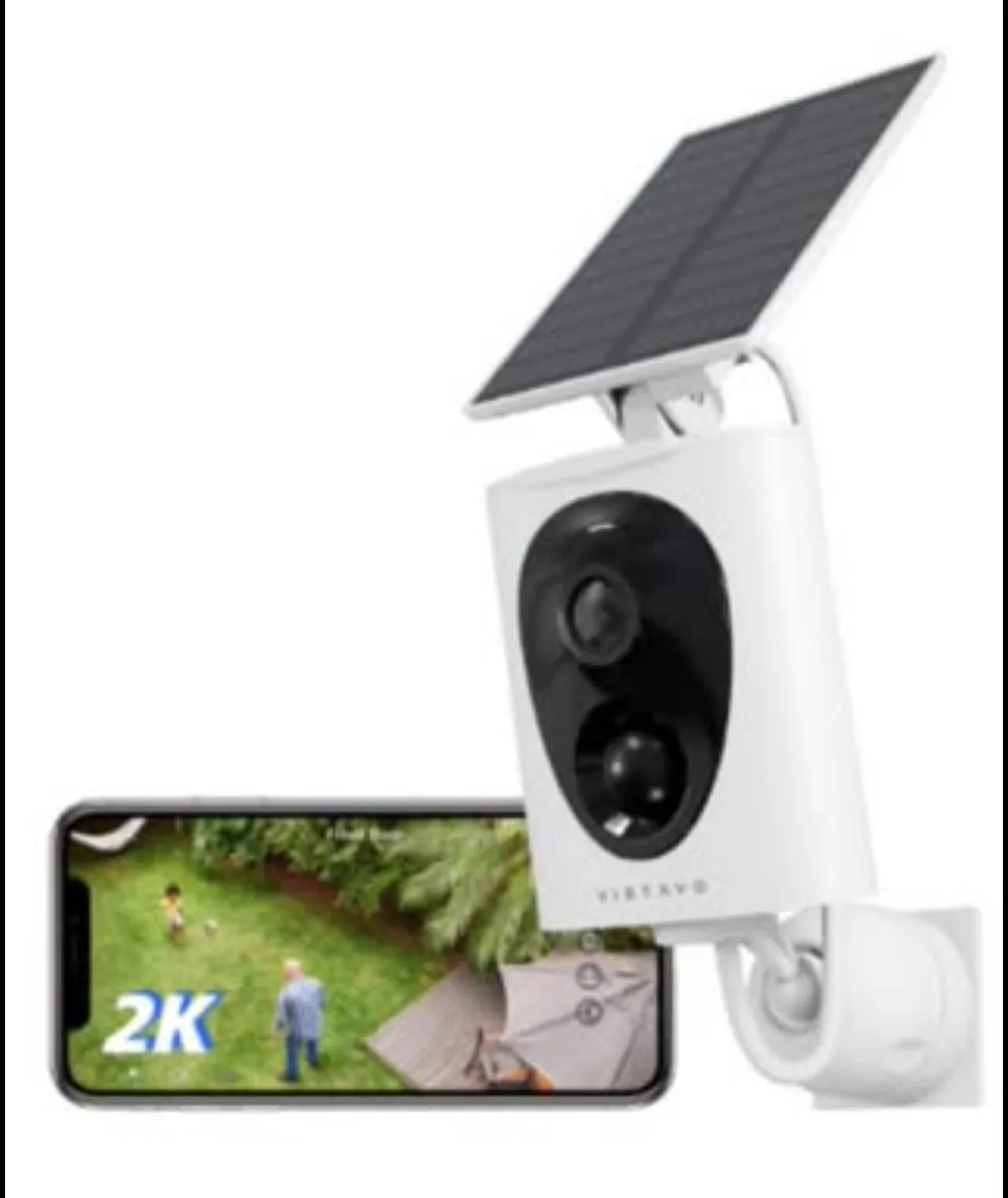 2K Security solar Cameras Wireless Outdoor image indicator(3)