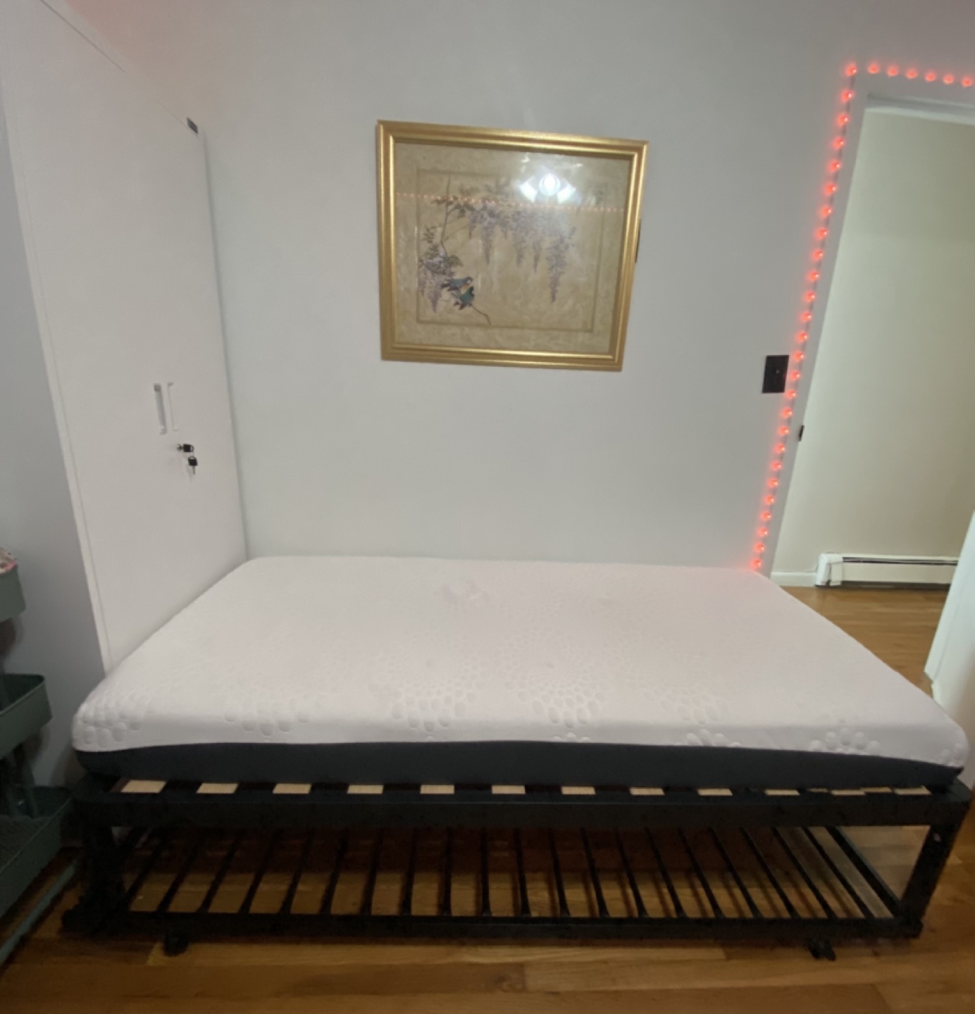 Twin  Mattress, Bed Frame and Trundle
