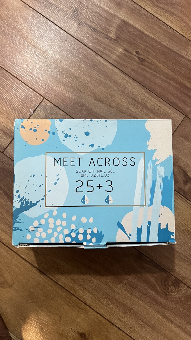 Meet Across Soak-Off Nail Gel Kit #freecycle