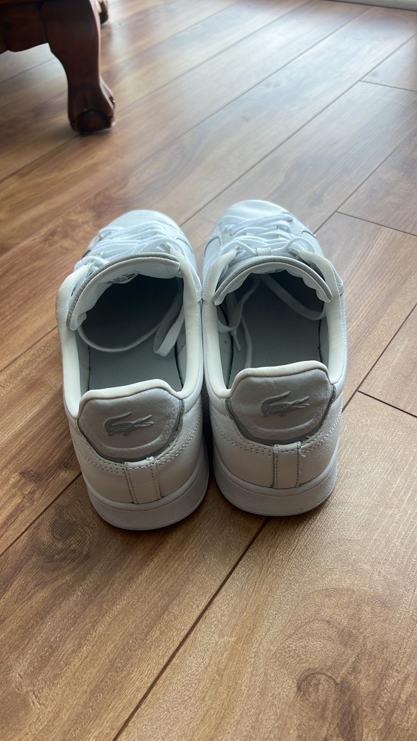 Lacoste Men's White Leather Sneakers - photo 5
