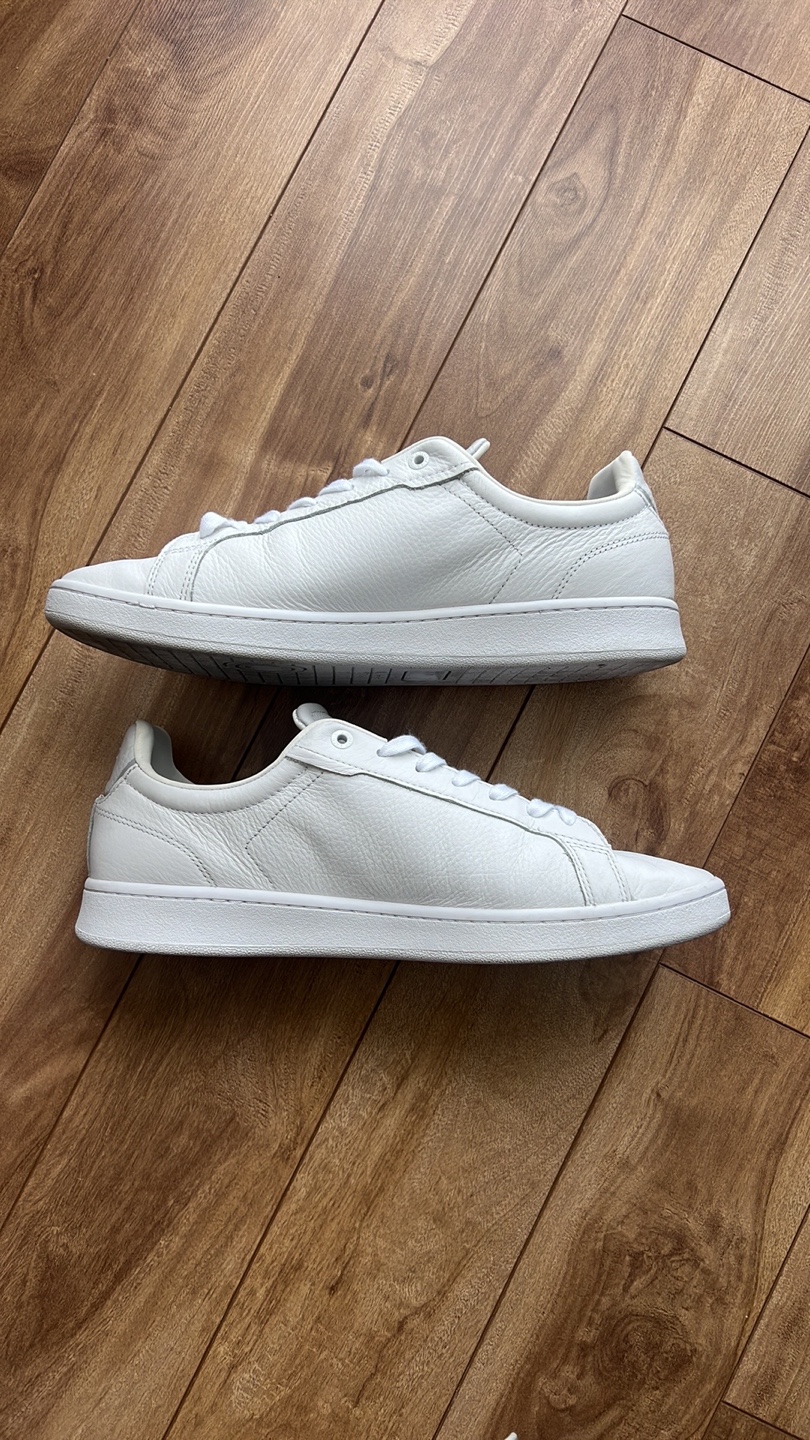 Lacoste Men's White Leather Sneakers - photo 4