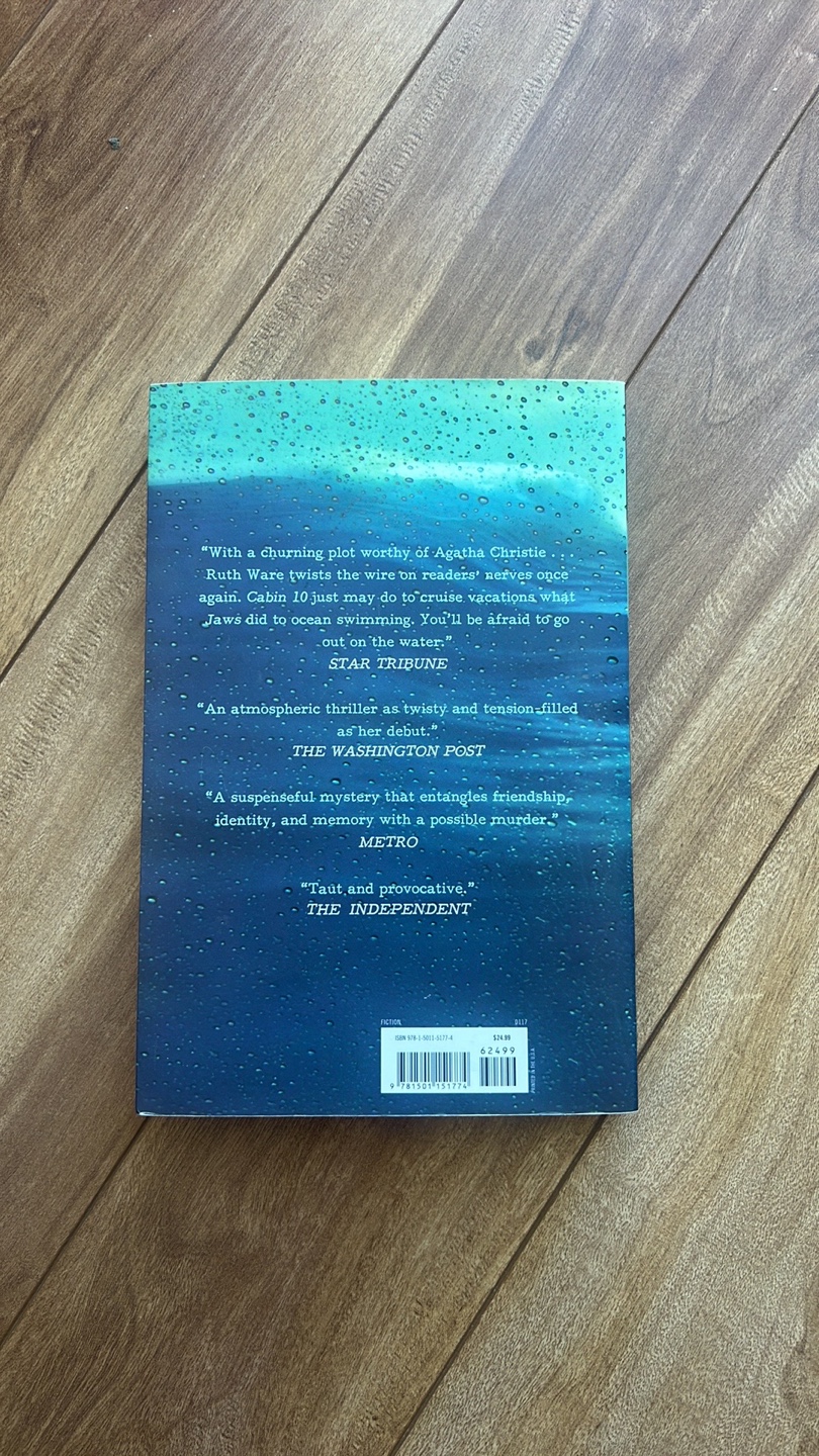 The Woman in Cabin 10 by Ruth Ware #freecycle - photo 2