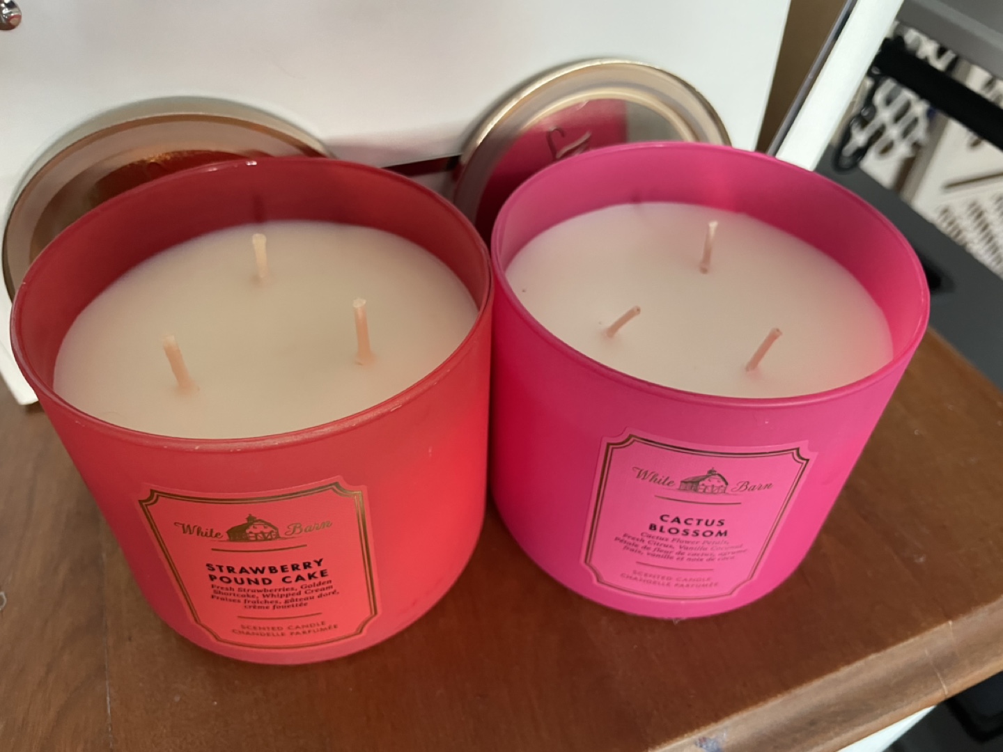 White Barn 3-Wick Candles - Unlit - photo 2