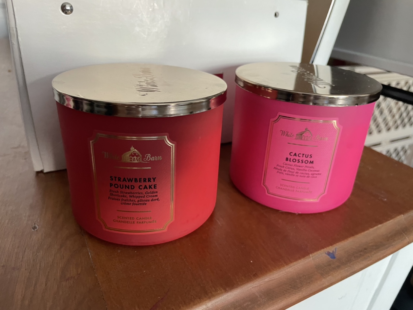 White Barn 3-Wick Candles - Unlit