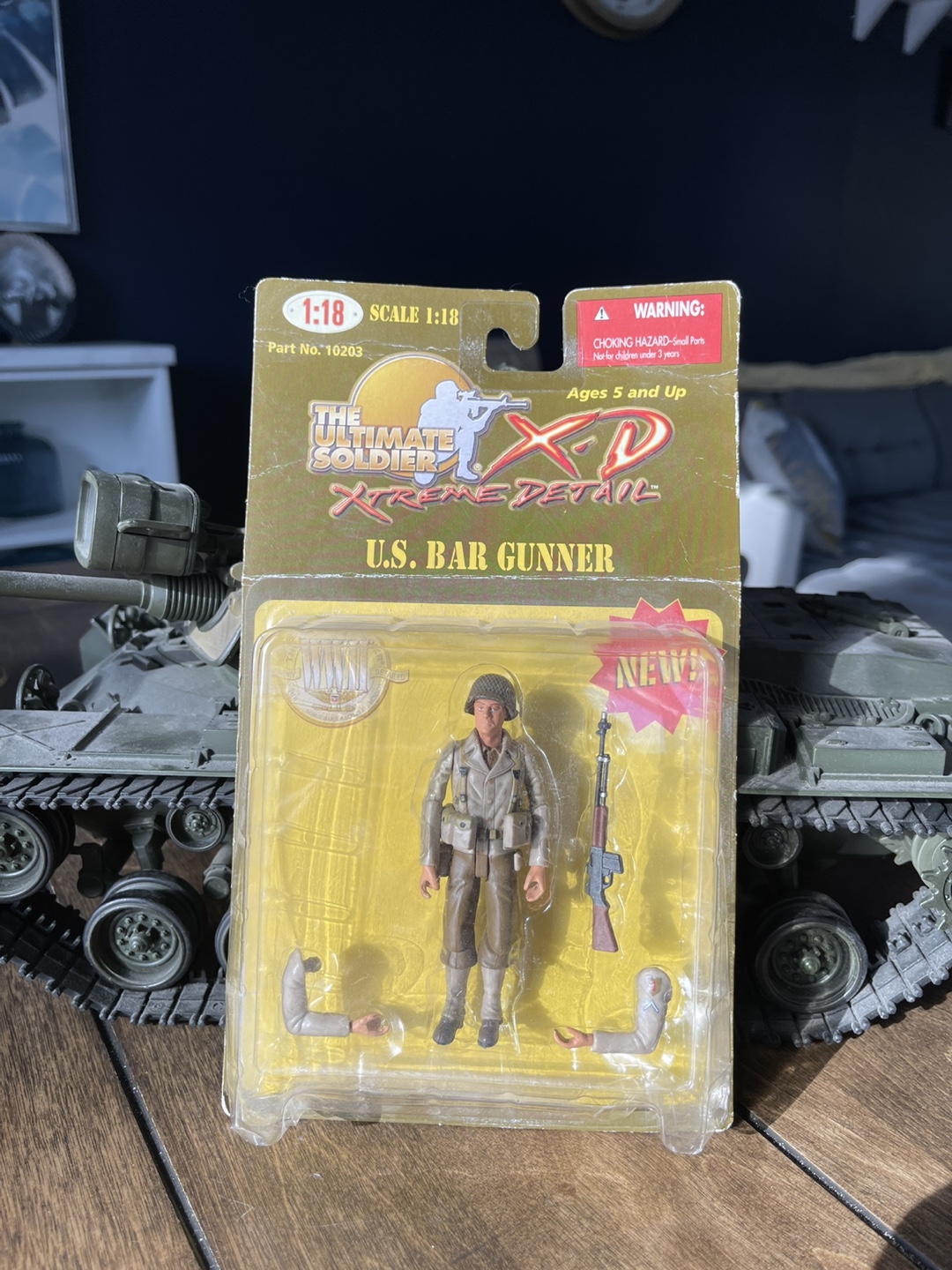 Ultimate Soldier XD  Action Figure & M48 Patton Tank Model - photo 4