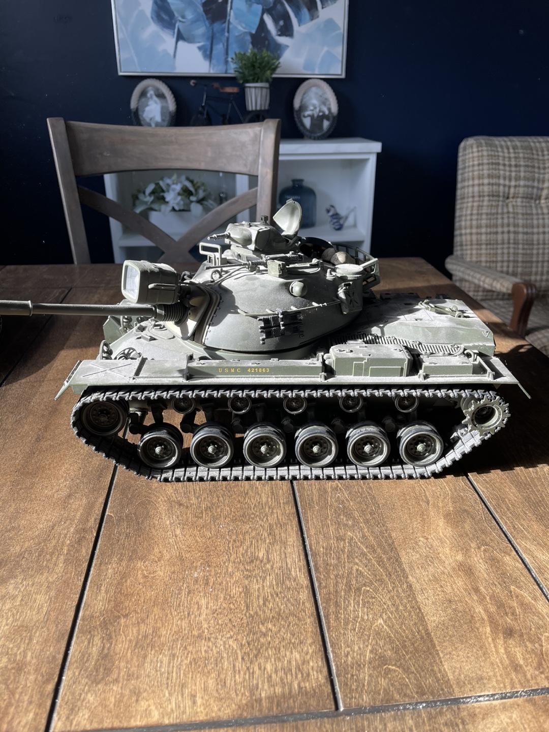 Ultimate Soldier XD  Action Figure & M48 Patton Tank Model