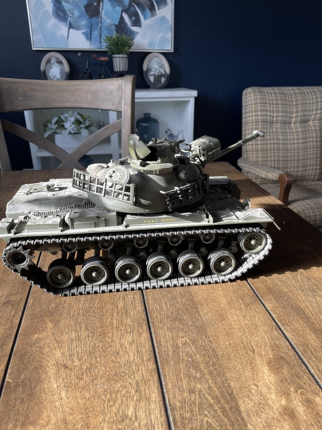 Ultimate Soldier XD  Action Figure & M48 Patton Tank Model - photo 2