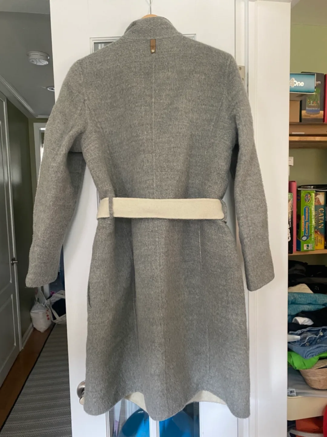 Mackage Iza Belted Double Wrap Coat image indicator(5)