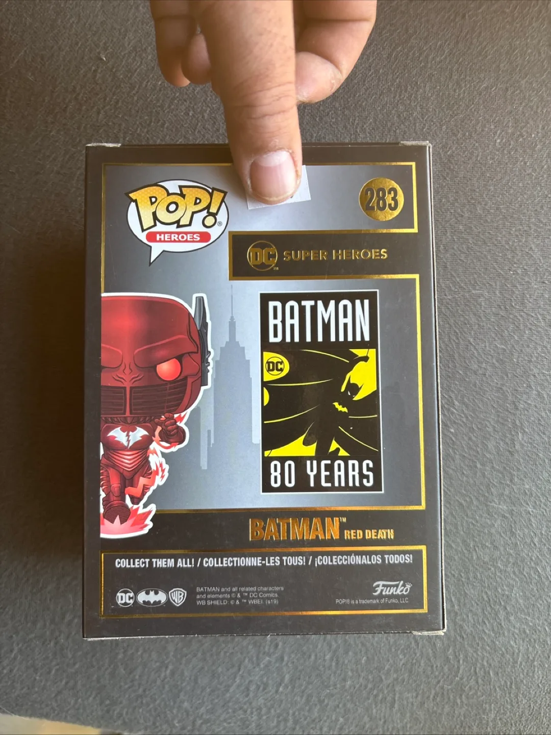 Funko Pop! Heroes Batman Red Death #283 image indicator(3)