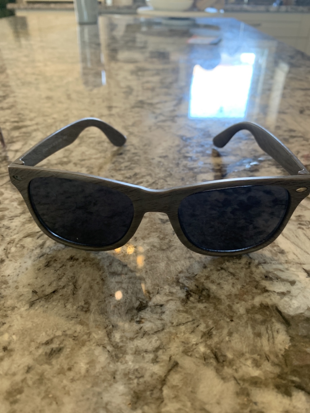 #freecycle Wooden Sunglasses Gray
