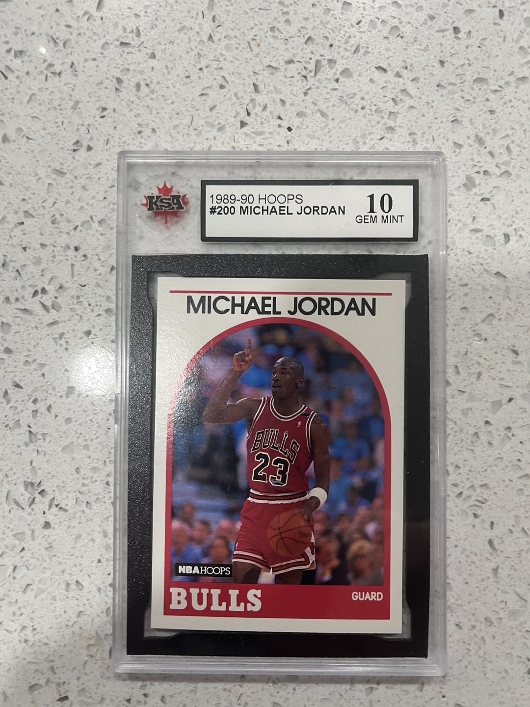 1989-90 Hoops Michael Jordan #200 Gem Mint 10