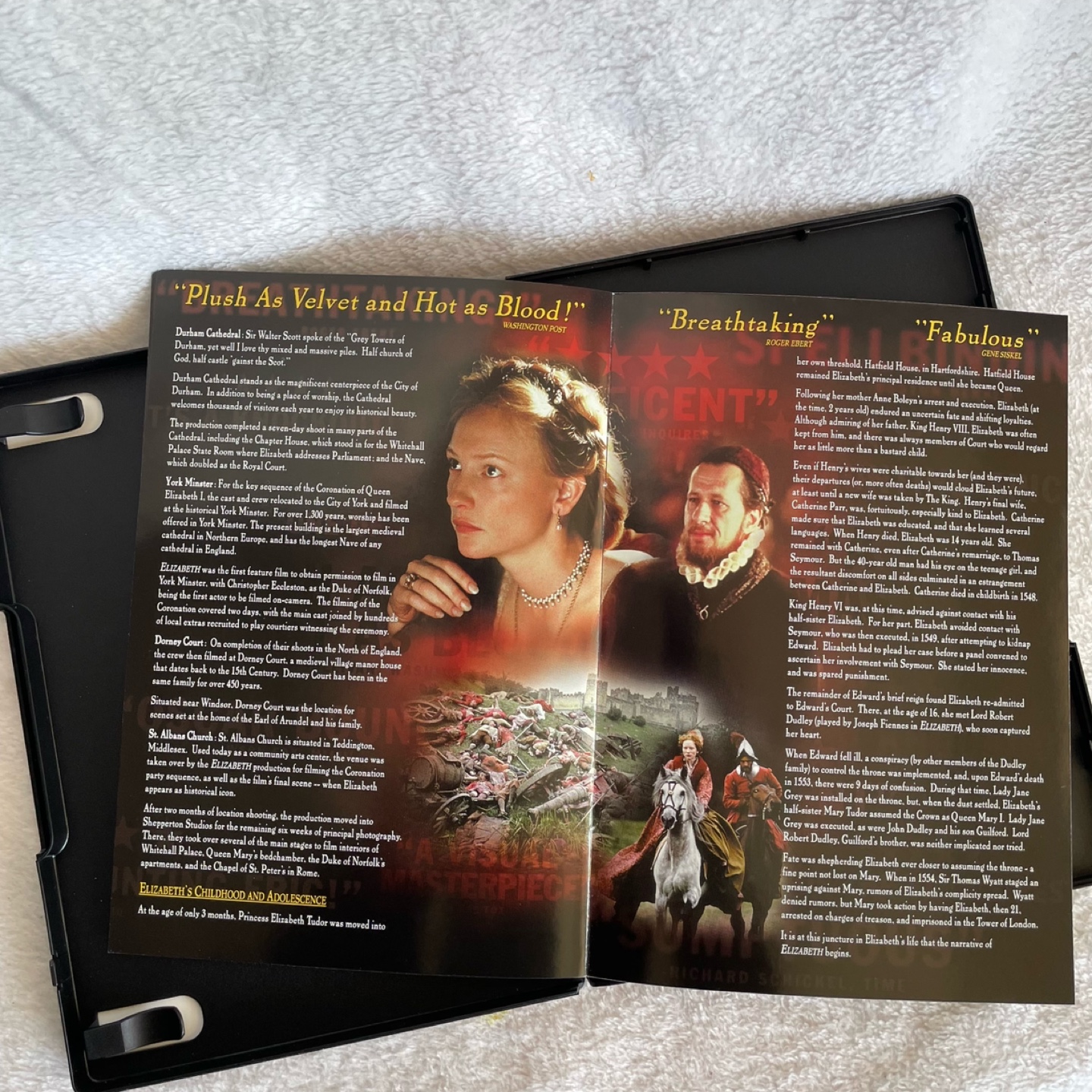 Elizabeth (1998) DVD - Cate Blanchett, Golden Globe Winner - photo 5