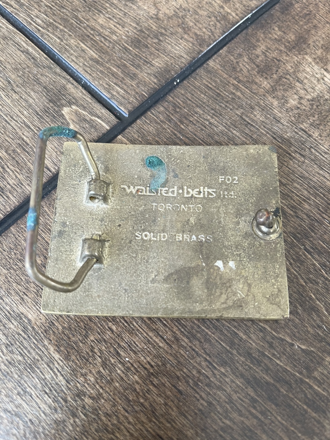 Vintage Suzuki Cycles Belt Buckle - photo 2
