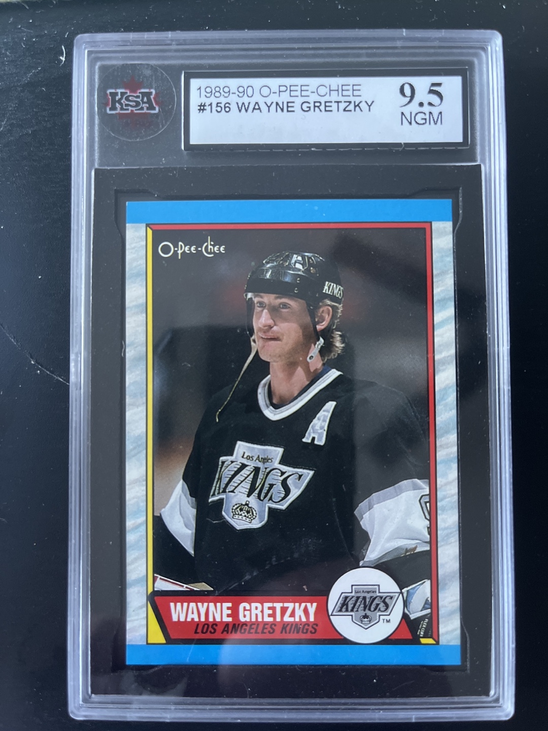1989-90 O-Pee-Chee Wayne Gretzky #156 PSA 9.5