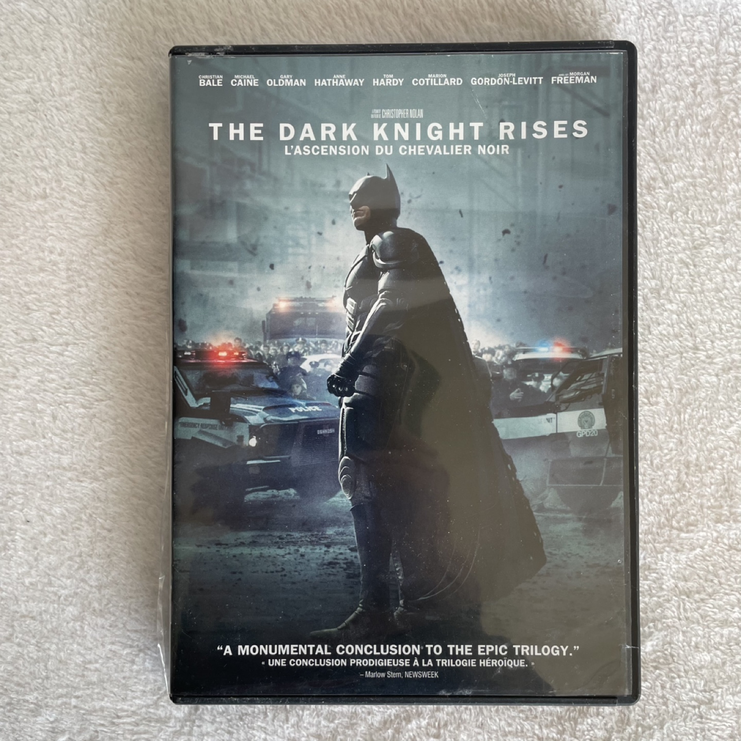 The Dark Knight Rises DVD