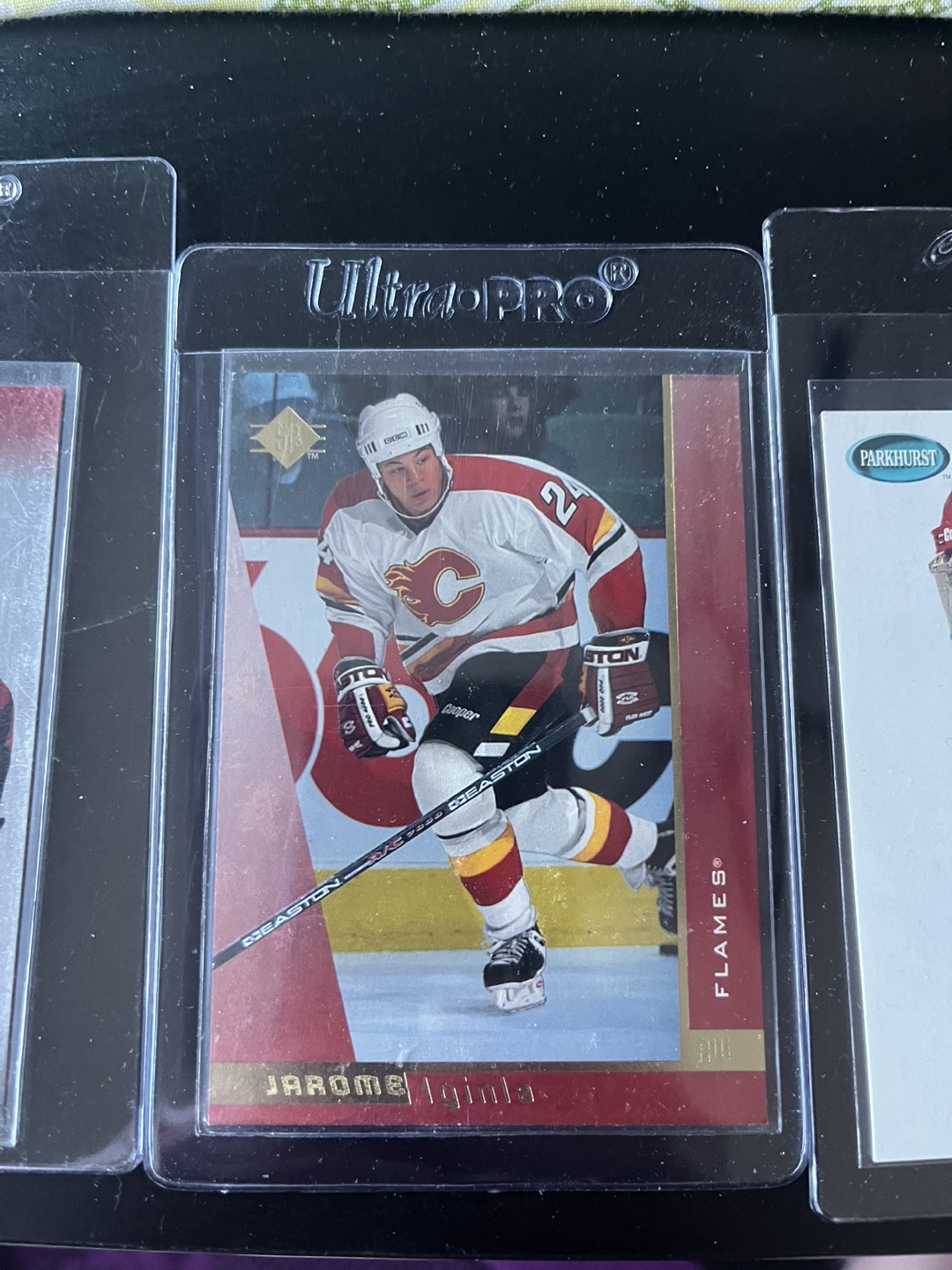 Rookie cards- Jarome Iginla Hockey Card Lot - 3 Cards - photo 2