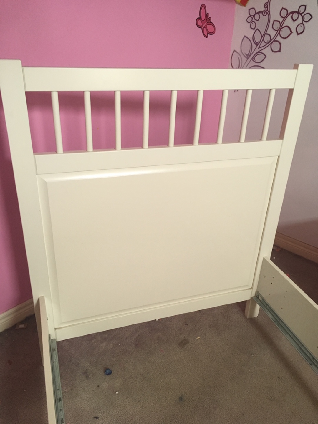 IKEA Hemnes Twin Bed Frame - White - photo 5