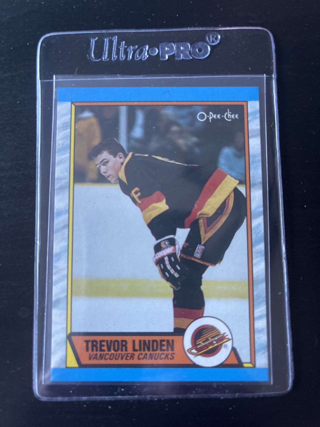 Trevor Linen & Theoren Fleury  O-Pee-Chee Hockey Cards