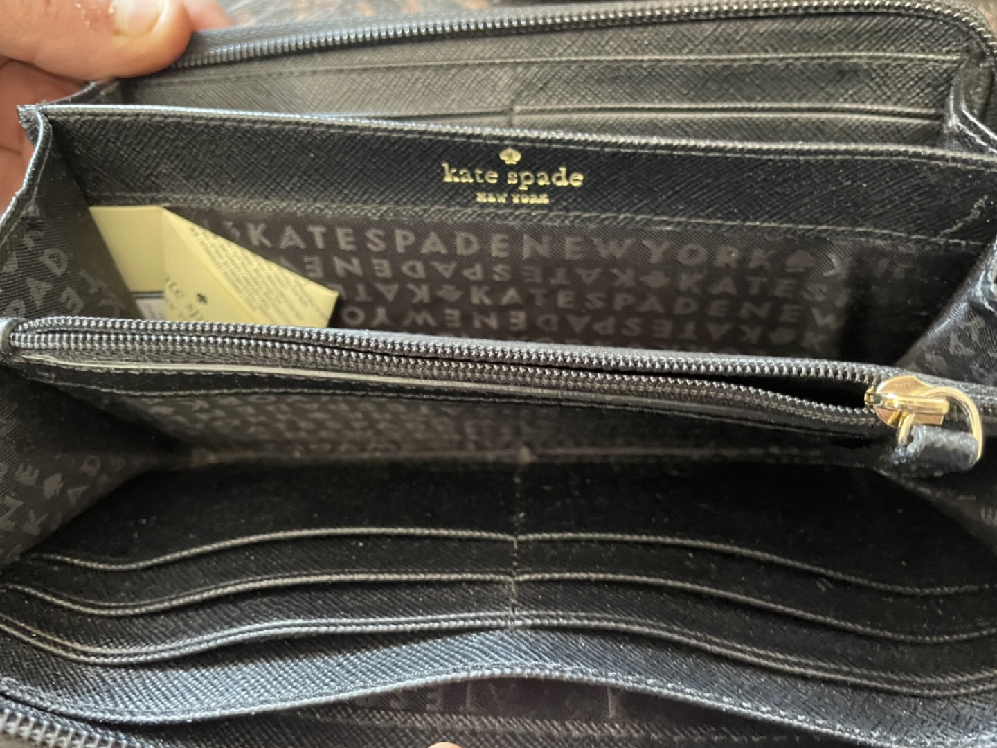 Kate Spade New York Black purse and Matching Wallet Set - photo 2