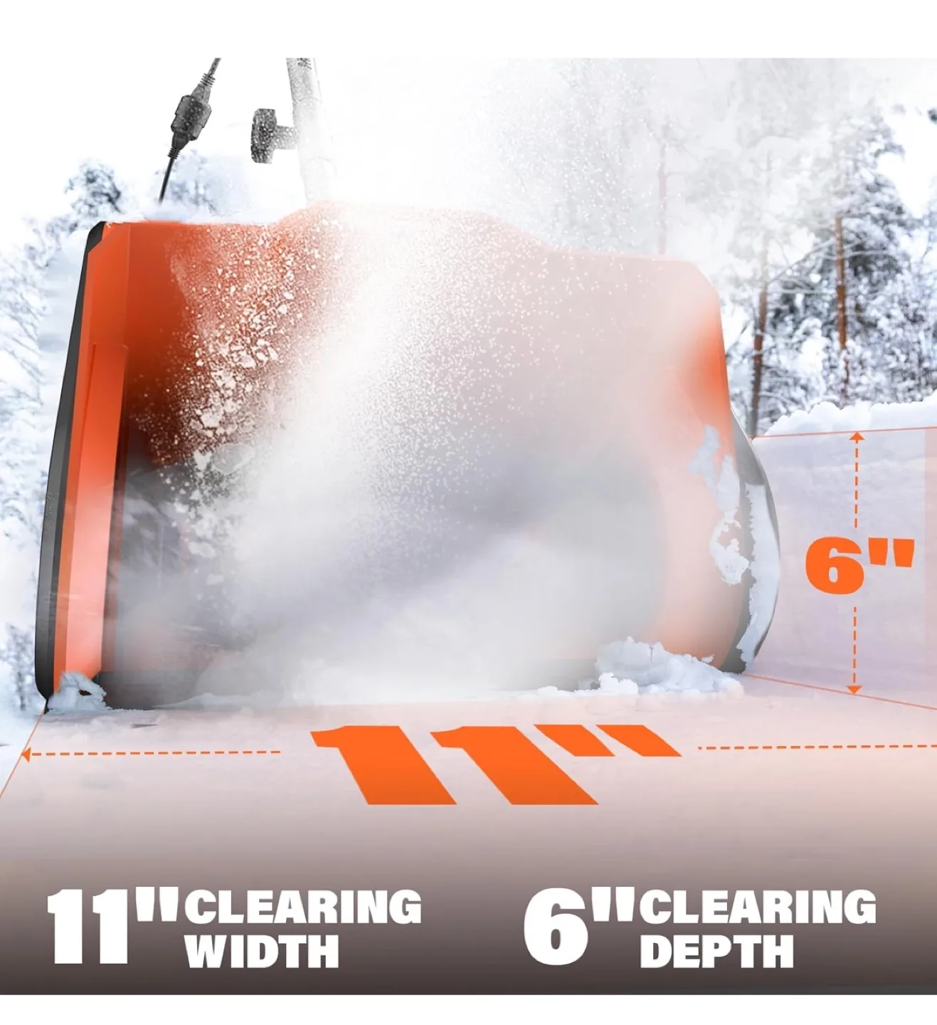 New pack Electric Snow Shovel image indicator(4)