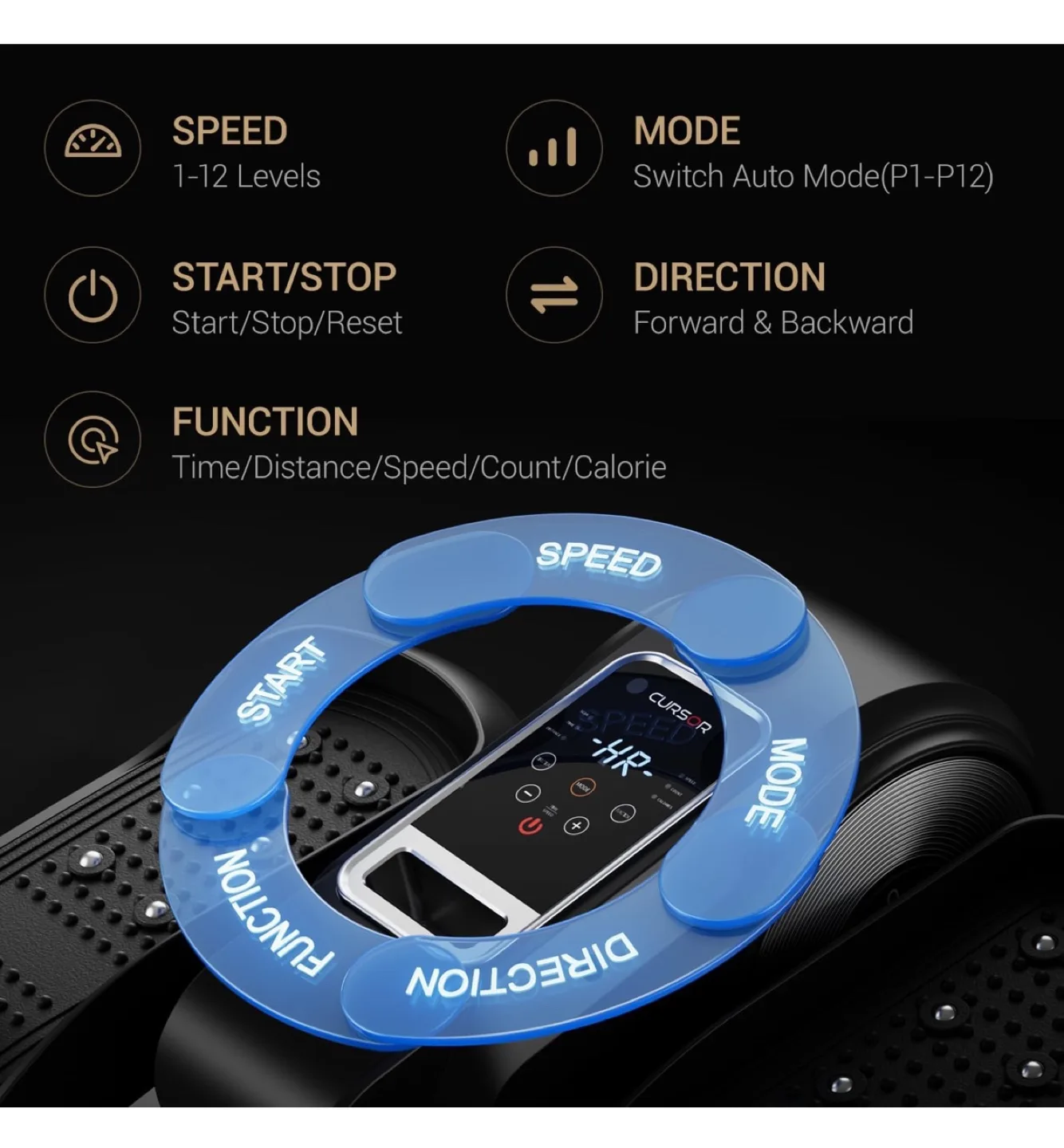 New box CURSOR Under Desk Elliptical Trainer image indicator(3)