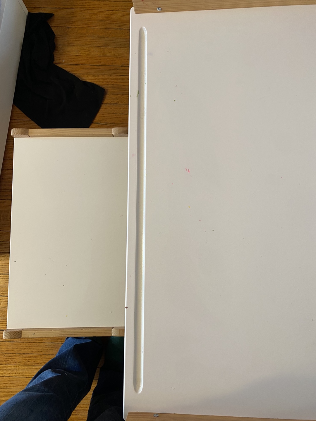 IKEA Children's Art Table and Chair Set - photo 2