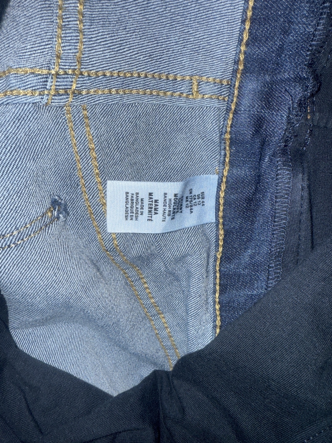 Maternity Jeans Size 12 - photo 3
