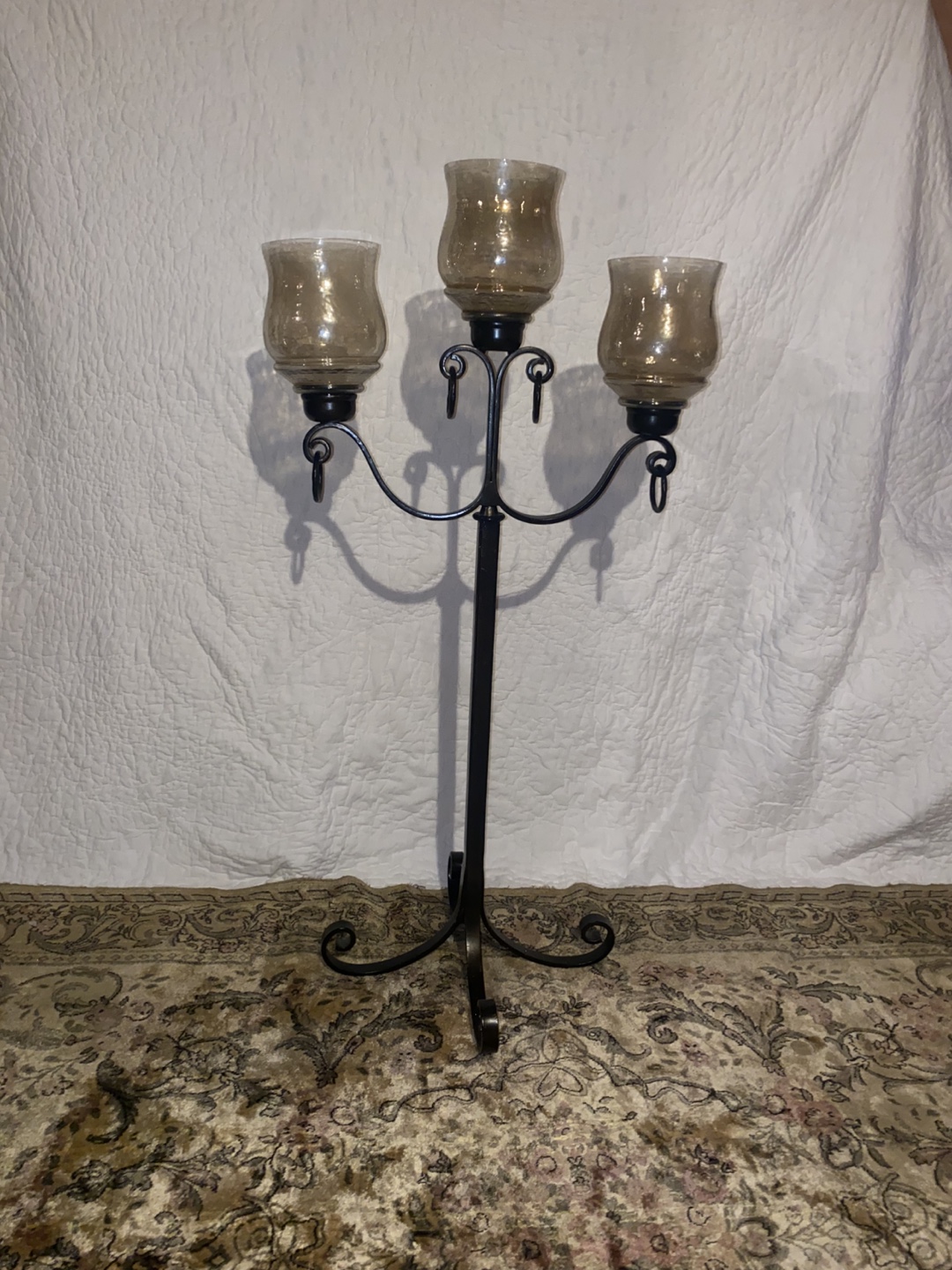 Three-arm Candle Holder