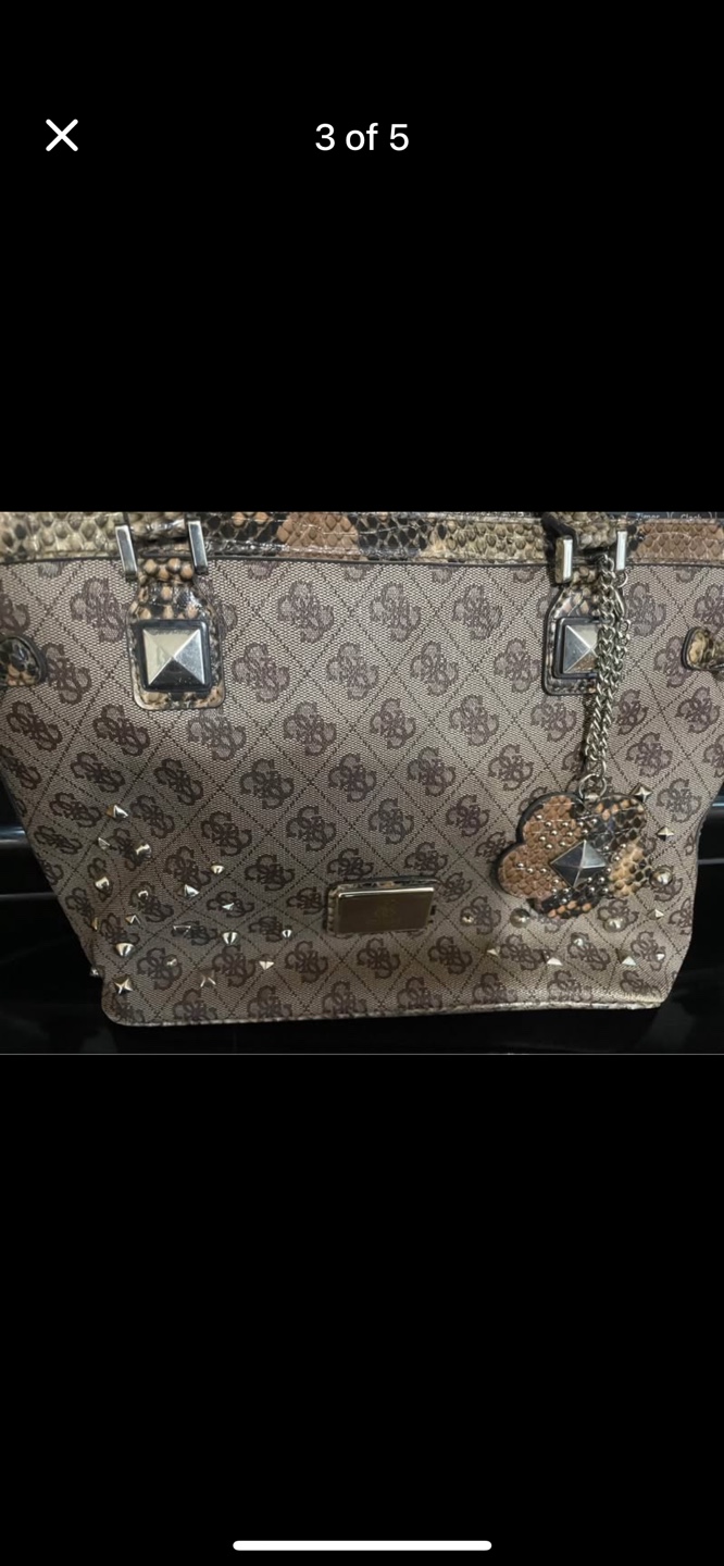 Guess handbag and wallet set