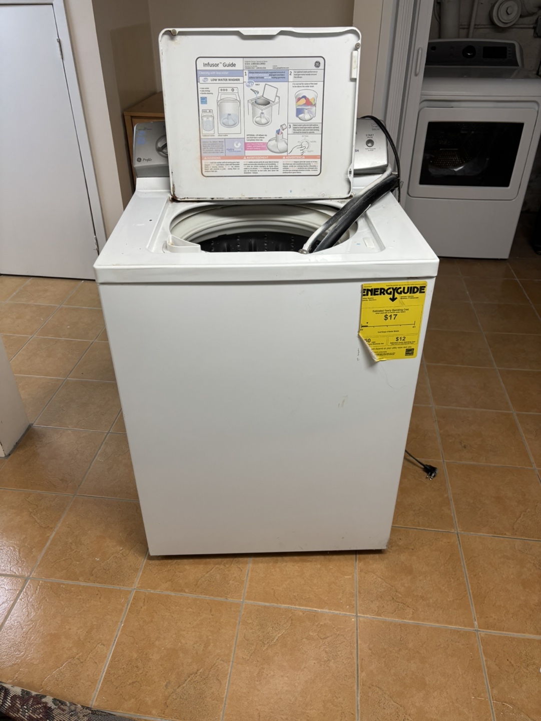Used GE Top-Load Washer - photo 2