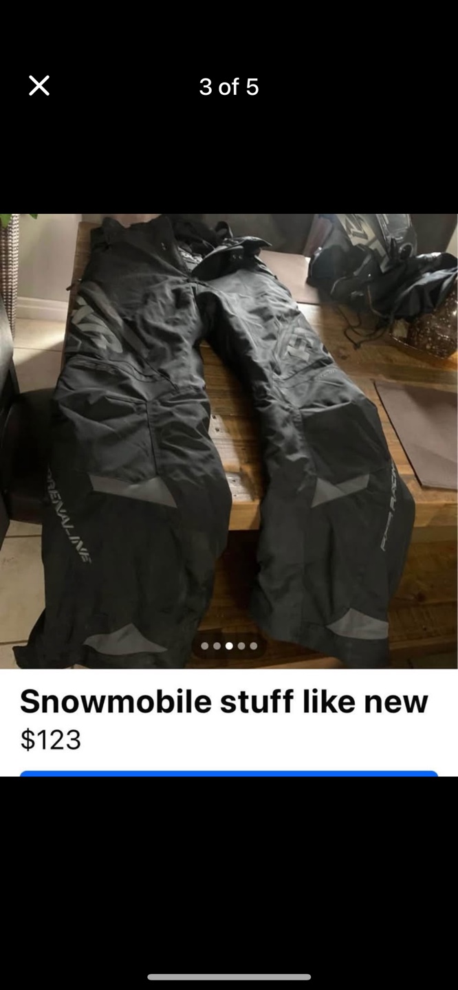 FXR Snowmobile Pants - Like New - photo 2