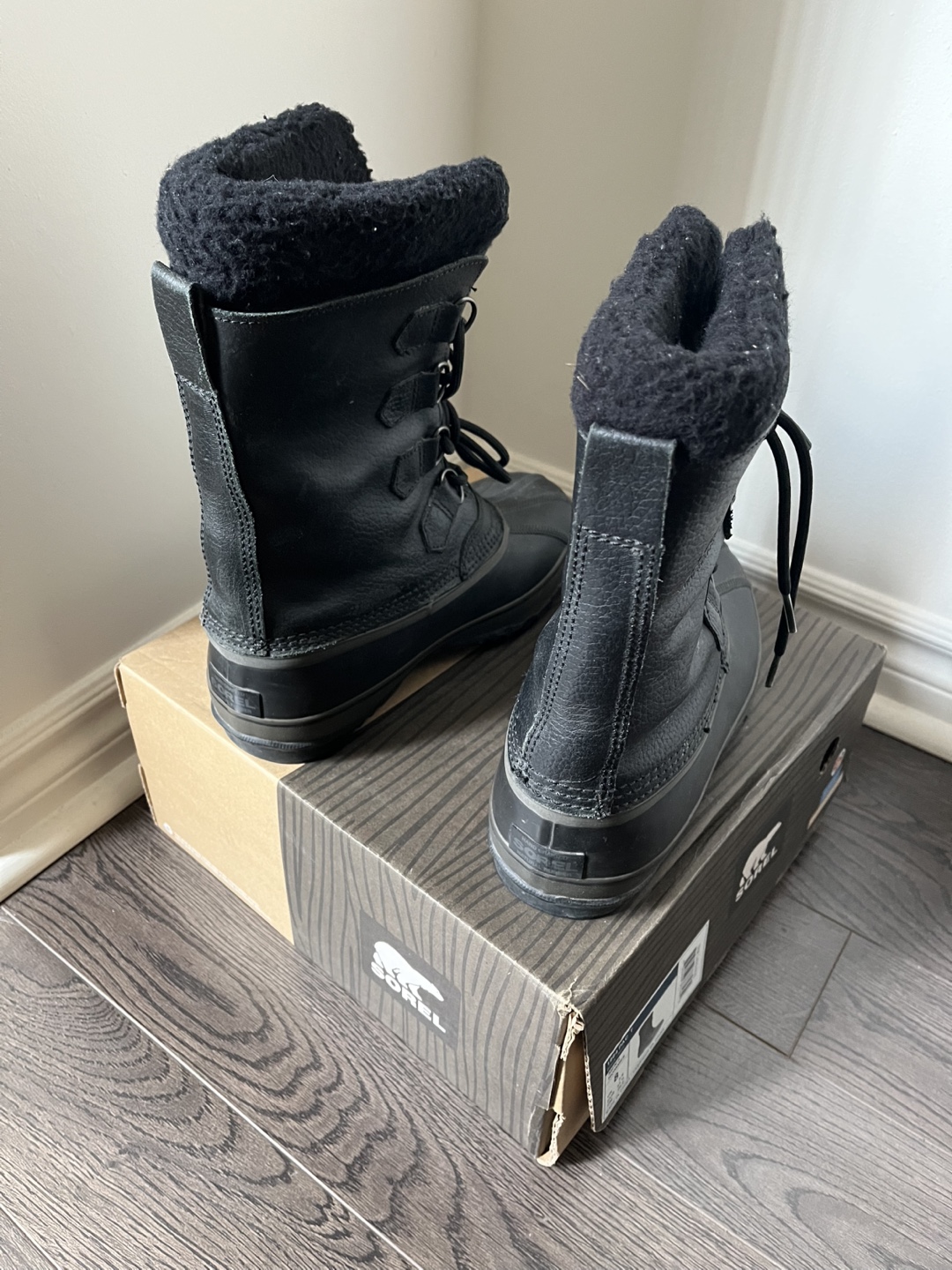 Sorel Men Black Leather Winter Boots - photo 3