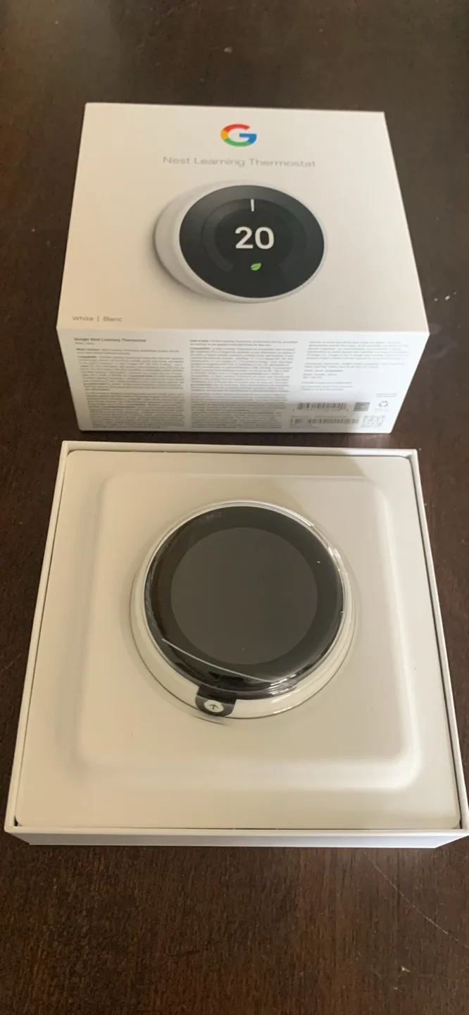 Google Nest Learning Thermostat - Brand New in Box image indicator(2)