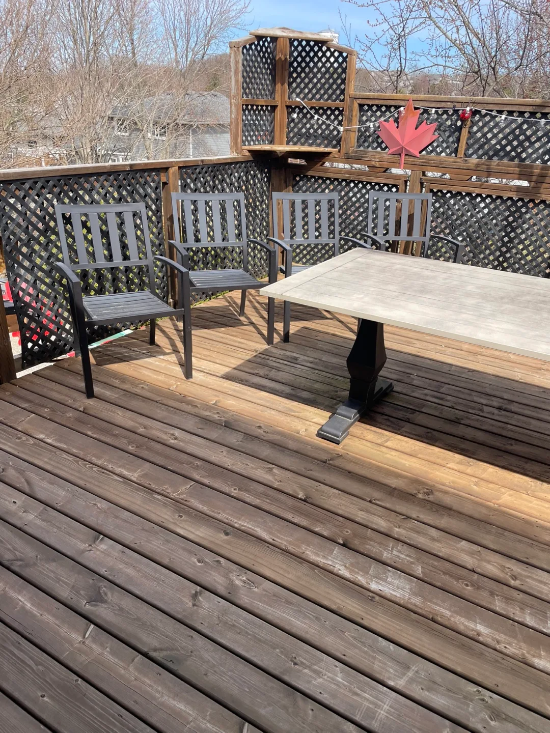 Outdoor Patio Table and Chairs Set image indicator(2)